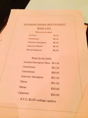 Menu photo 2 Rajarani Indian Restaurant Mudgee, NSW