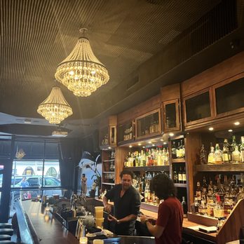The Gibson Room - The bar area, Hansel the bartender as so friendly and welcoming. His drinks and service were phenomenal even the the place got packed! - New American Near Me - Miami, Florida The Gibson Room - The bar area, Hansel the bartender as so friendly and welcoming. His drinks and service were phenomenal even the the place got packed! - New American Near Me - Miami, Florida