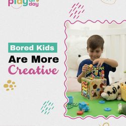 Play All Day - Boredom can lead to creativity. Open-ended play gives kids space to invent, problem-solve & use their imagination at Play All Day LA.
