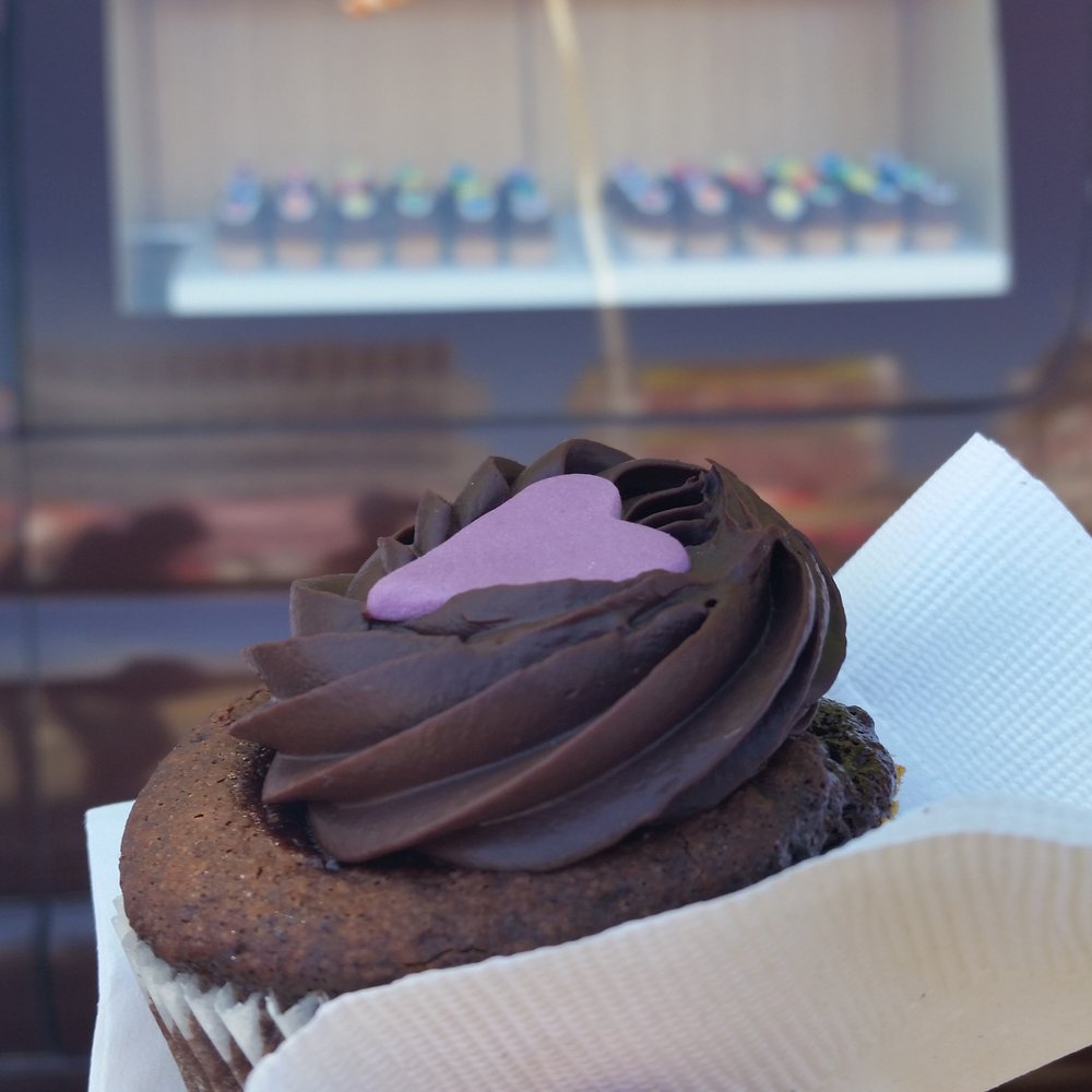 San Francisco Pride - Kara's cupcake Official Pride Cupcake...dark chocolate with strawberry filling..yummers - Festivals Near Me - San Francisco, California San Francisco Pride - Kara's cupcake Official Pride Cupcake...dark chocolate with strawberry filling..yummers - Festivals Near Me - San Francisco, California