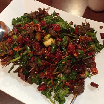 Spicy Chong Qing - Toothpicks lamb - Szechuan Near Me - Kent, Washington Spicy Chong Qing - Toothpicks lamb - Szechuan Near Me - Kent, Washington