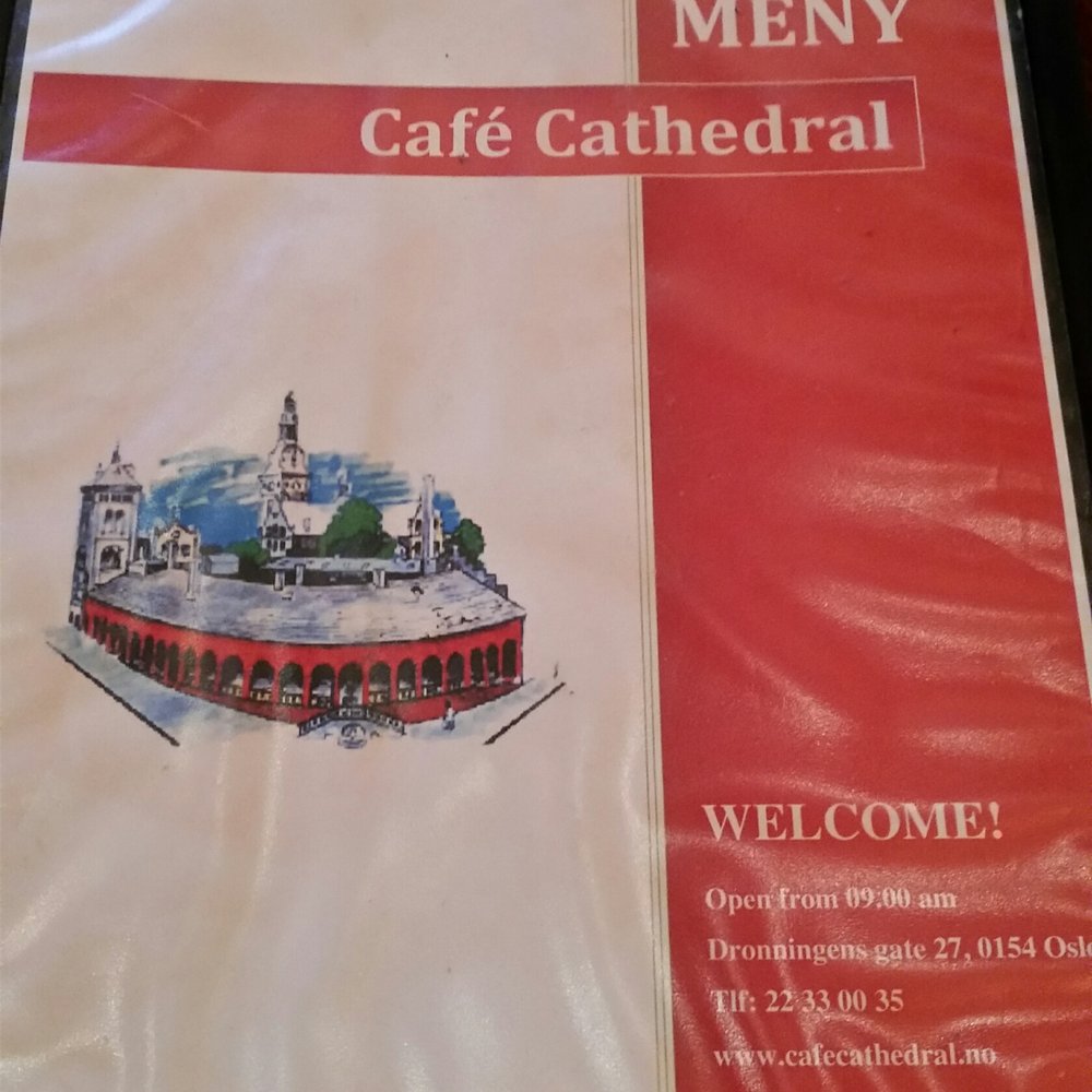 The menu