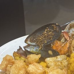 Seafood broil