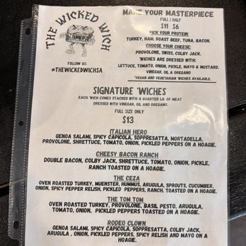 The Wicked Wich - Menu - Sandwiches Near Me - San Antonio, Texas The Wicked Wich - Menu - Sandwiches Near Me - San Antonio, Texas