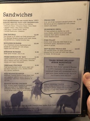 Menu photo 7 Colorado's Prime Steak Sanford, FL