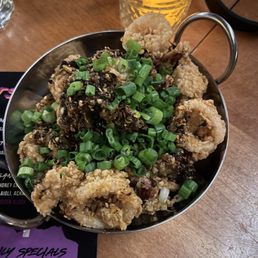 Sichuan calamari