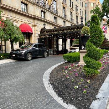 Alhambra - a car parked in front of a hotel - Mediterranean Near Me - Washington, DC, District of Columbia