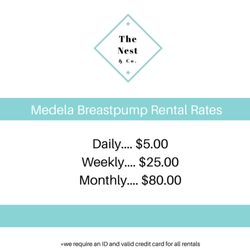 The Nest & Company - Breastpump rental rates