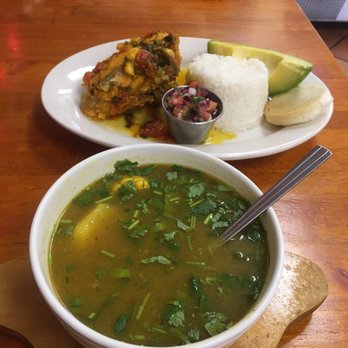 Pollo Rico - Sunday special sancocho with chicken stew - Colombian Near Me - Tamarac, Florida