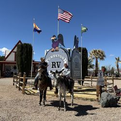 Tombstone RV Park and Campground - Front Entrance Sign.