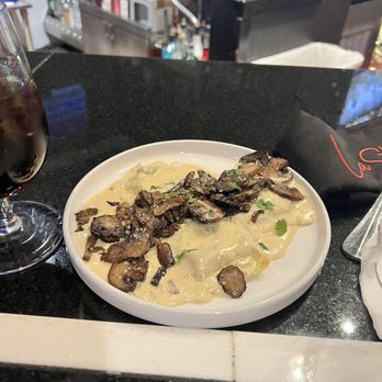 La Strada at the Shore - Mushroom ravioli - Italian Near Me - Atlantic City, New Jersey La Strada at the Shore - Mushroom ravioli - Italian Near Me - Atlantic City, New Jersey