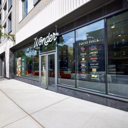 Exterior outside entrance of Wonder Astoria - Long Island City, New York Exterior outside entrance of Wonder Astoria - Long Island City, New York