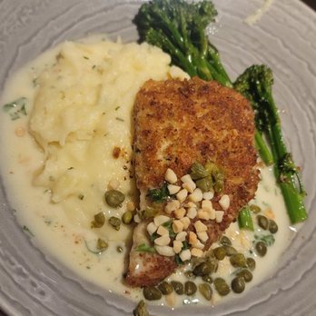 Duke's La Jolla - Sautéed Mac Nut & Herb Crusted Fresh Fish - New American Near Me - La Jolla, California