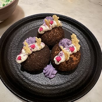 Animae - Ube profiteroles - Asian Fusion Near Me - San Diego, California