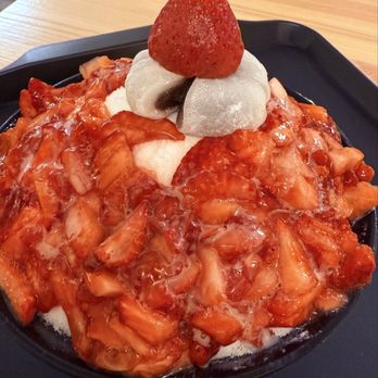 Sulbing Cafe - Strawberry Sulbing - Cafes Near Me - Mountain View, California