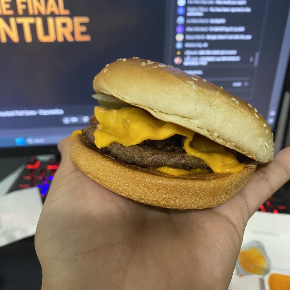 Quarter Pounder with Cheese Deluxe Meal ??? Ridiculous. Quarter Pounder with Cheese Deluxe Meal ??? Ridiculous.