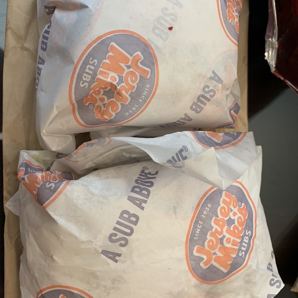 Jersey Mike's Subs - Bought regular but could only eat half before getting full. - Fast Food Near Me - El Paso, Texas Jersey Mike's Subs - Bought regular but could only eat half before getting full. - Fast Food Near Me - El Paso, Texas