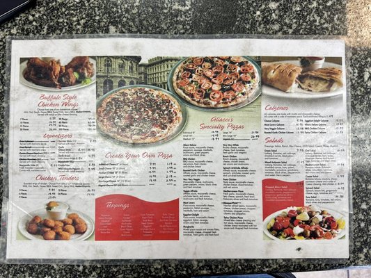 Menu photo 2 Aliacci Pizza & Pasta Lakewood, CA