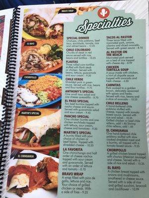 Menu photo 5 Los Bravos Mexica Restaurant Loogootee, IN Menu photo 5 Los Bravos Mexica Restaurant Loogootee, IN