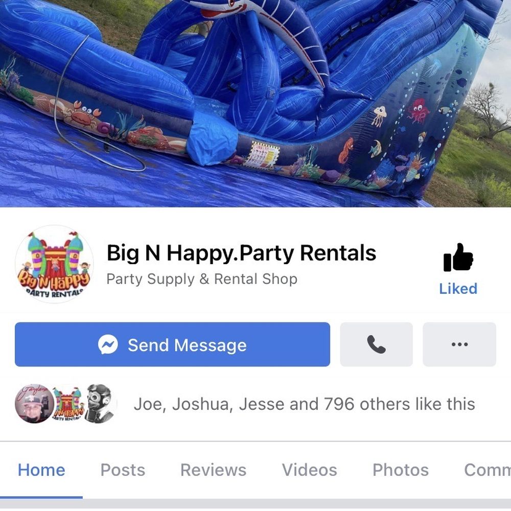 Big N Happy - Business Page - Party Equipment Rentals Near Me