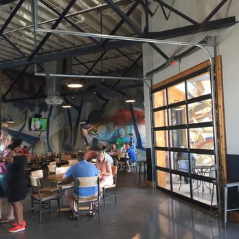 Fiddlin' Fish Brewing - Access to patio - Breweries Near Me - Winston-Salem, North Carolina Fiddlin' Fish Brewing - Access to patio - Breweries Near Me - Winston-Salem, North Carolina