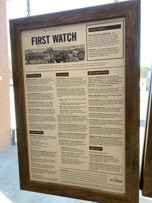 Menu photo 3 First Watch Tyler, TX