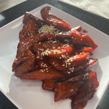 Wok Republic - 5/5 stars sliced bbq pork. DELICIOUS sauce and good portion for appetizer - Chinese Near Me - North Las Vegas, Nevada