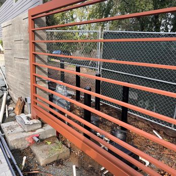 United Powder Coating - Getting the perfect rustic gate is easier than ever with Weathered steel ambra being a popular choice for that rust effect without rust - Powder Coating Near Me - Tracy, California