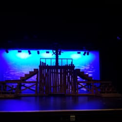 Heritage High School - The set for the school's production of Treasure Island.