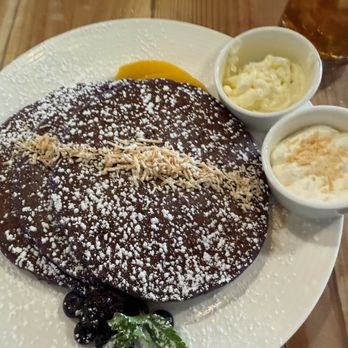 Pink Duck Kitchen - Ube pancakes. - Breakfast & Brunch Near Me - Henderson, Nevada