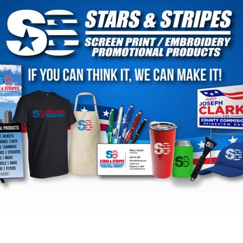STARS \u0026 STRIPES SILK SCREENING AND 