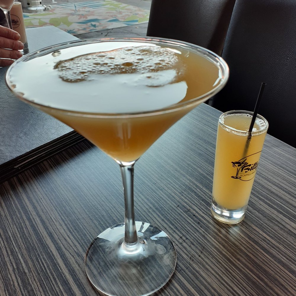 Billy's - A Cappelli Martini Bar - Georgia Peach martini. - Bars Near Me - Mentor, Ohio Billy's - A Cappelli Martini Bar - Georgia Peach martini. - Bars Near Me - Mentor, Ohio