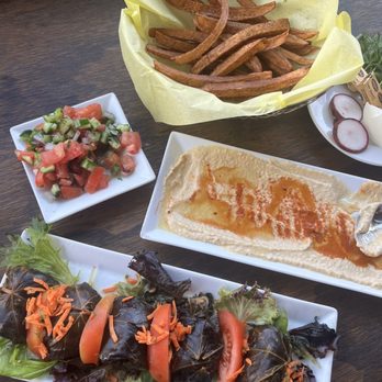 Javan Restaurant - Dolmas, Shirazi Salad, hummus and fries - Persian/Iranian Near Me - Los Angeles, California Javan Restaurant - Dolmas, Shirazi Salad, hummus and fries - Persian/Iranian Near Me - Los Angeles, California