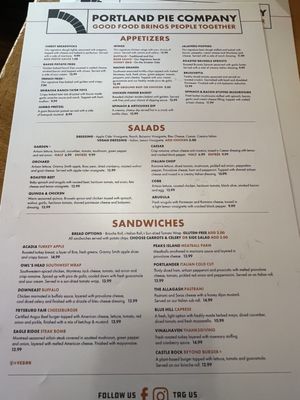 Menu photo 5 Portland Pie Co Westbrook, ME Menu photo 5 Portland Pie Co Westbrook, ME