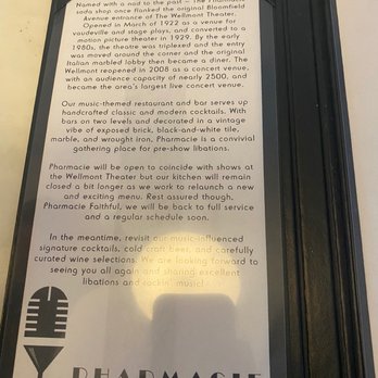 Pharmacie Bar + Kitchen - Their story - Venues & Event Spaces Near Me - Montclair, New Jersey