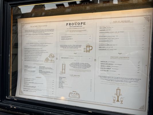 Menu photo 7 Le Procope Paris, 75