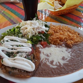Chapala Mexican Grill - Beans,Rice, chile relleno, Beef tamale and salad. - Mexican Near Me - Morro Bay, California Chapala Mexican Grill - Beans,Rice, chile relleno, Beef tamale and salad. - Mexican Near Me - Morro Bay, California