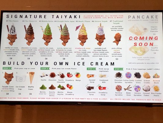 Menu photo 8 Taiyaki NYC - Boston Boston, MA Menu photo 8 Taiyaki NYC - Boston Boston, MA