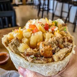 Oscar's Very Mexican Food - California Burrito with Carnitas