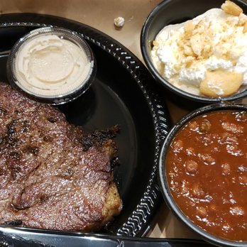 Mission BBQ - Sirloin steak, beans, and banana pudding. - Barbeque Near Me - Boynton Beach, Florida Mission BBQ - Sirloin steak, beans, and banana pudding. - Barbeque Near Me - Boynton Beach, Florida