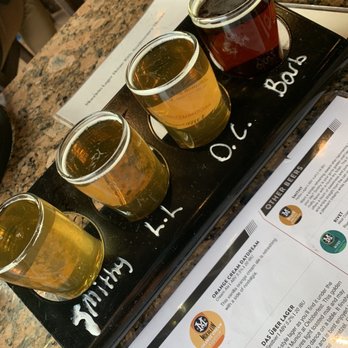 Cincinnati Lager House - Beer Flight - New American Near Me - Cincinnati, Ohio