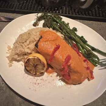 OAK - Fish of the day which was salmon - Bars Near Me - Gainesville, Florida
