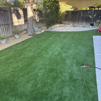 Palm Construction - Backyard turf - Decks & Railing Near Me - West Covina, California