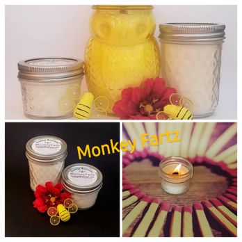 Daddyz Beezwax - Beeswax Coco Creme candles with a wood wick and wax melts. - Home Decor Near Me - Hutto, Texas