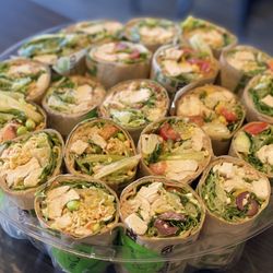 The Chopped Leaf - Wrap Platter for Catering