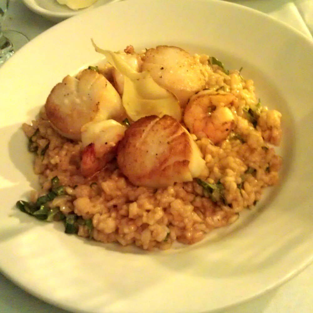 Jack's Oyster House - Seafood Risotto with scallops and shrimp. - Seafood Near Me - Albany, New York