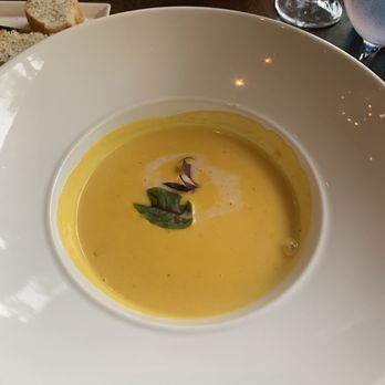 Deep Blu Seafood Grille - Squash Soup from the Magical Dining menu. - Seafood Near Me - Orlando, Florida