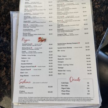 Pho Cafe Hong Kong Diner - Sushi menu - Chinese Near Me - Reno, Nevada