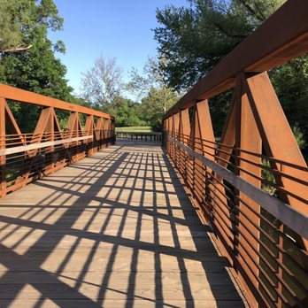 Dexter-Huron Metropark - One of two new bridges over the Huron River. - Parks Near Me - Dexter, Michigan
