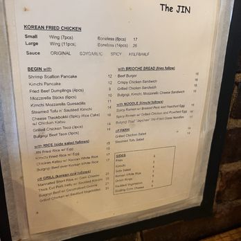 The Jin - Korean Near Me - New York, New York